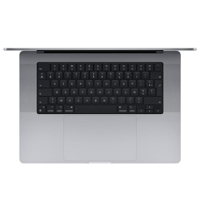 MacBook Pro 16.2" (2021) - Apple M1 Pro avec CPU 10 cœurs et GPU 16 cœurs - 32Go RAM - SSD 512Go - QWERTY - Anglais